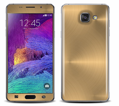 Galaxy A3 2016 Metal Texture