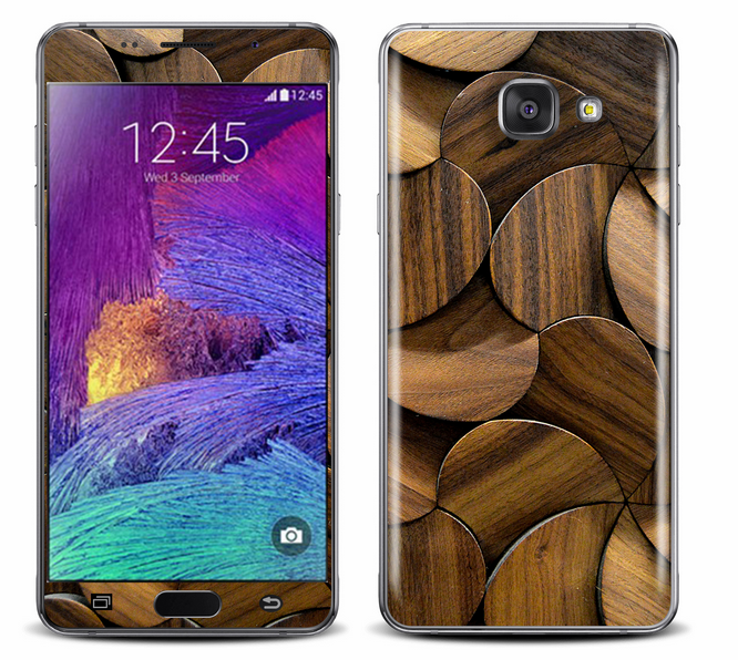 Galaxy A3 2016 Wood Grains