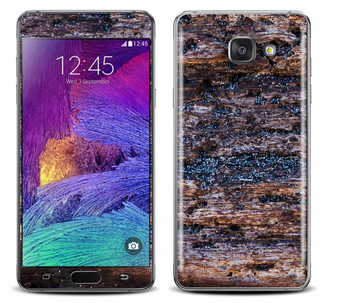 Galaxy A3 2016 Wood Grains