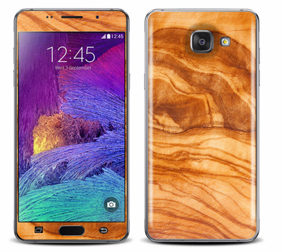 Galaxy A3 2016 Wood Grains