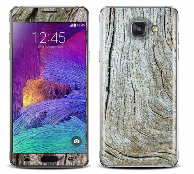 Galaxy A3 2016 Wood Grains