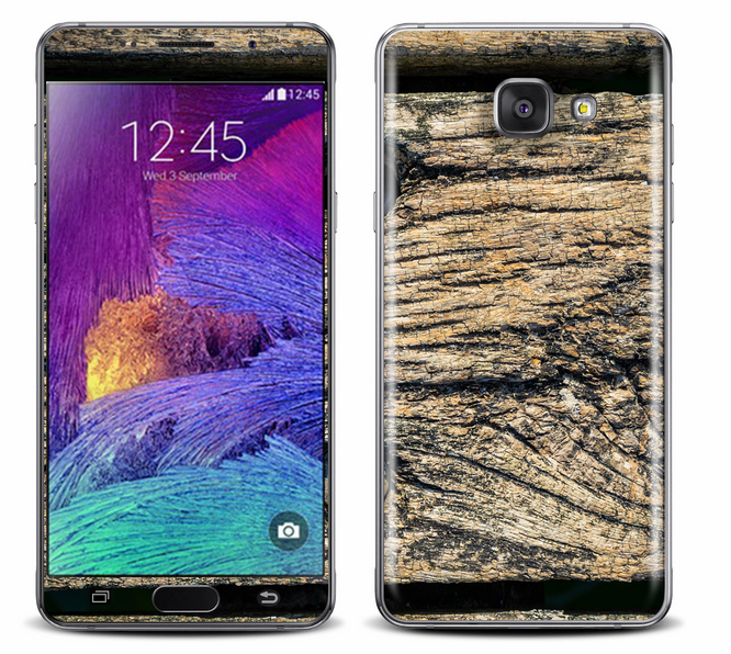 Galaxy A3 2016 Wood Grains