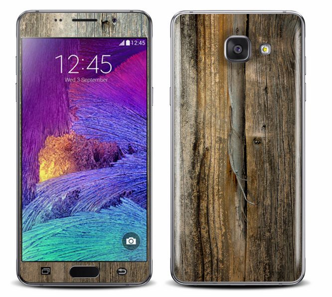 Galaxy A3 2016 Wood Grains