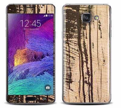 Galaxy A3 2016 Wood Grains