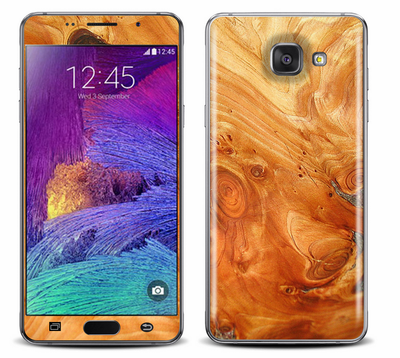 Galaxy A3 2016 Wood Grains