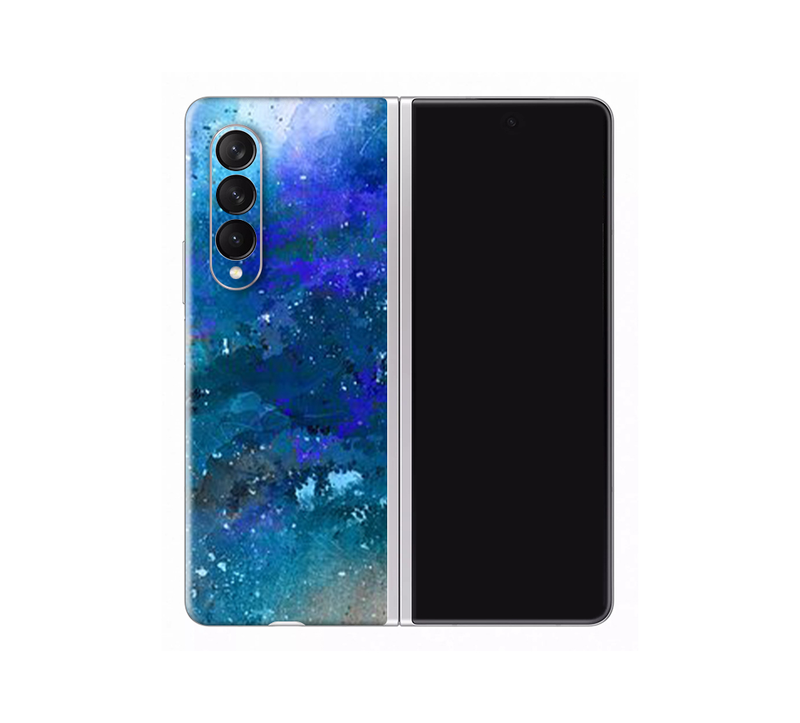 Galaxy Z Fold 3 Blue