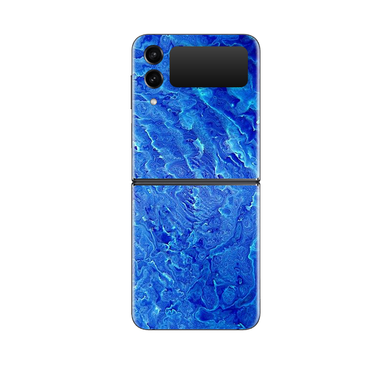 Galaxy Z flip 4 Blue