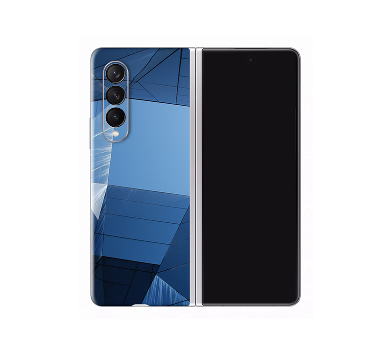 Galaxy Z Fold 3 Blue