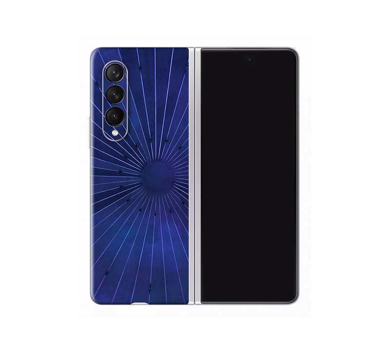 Galaxy Z Fold 3 Blue