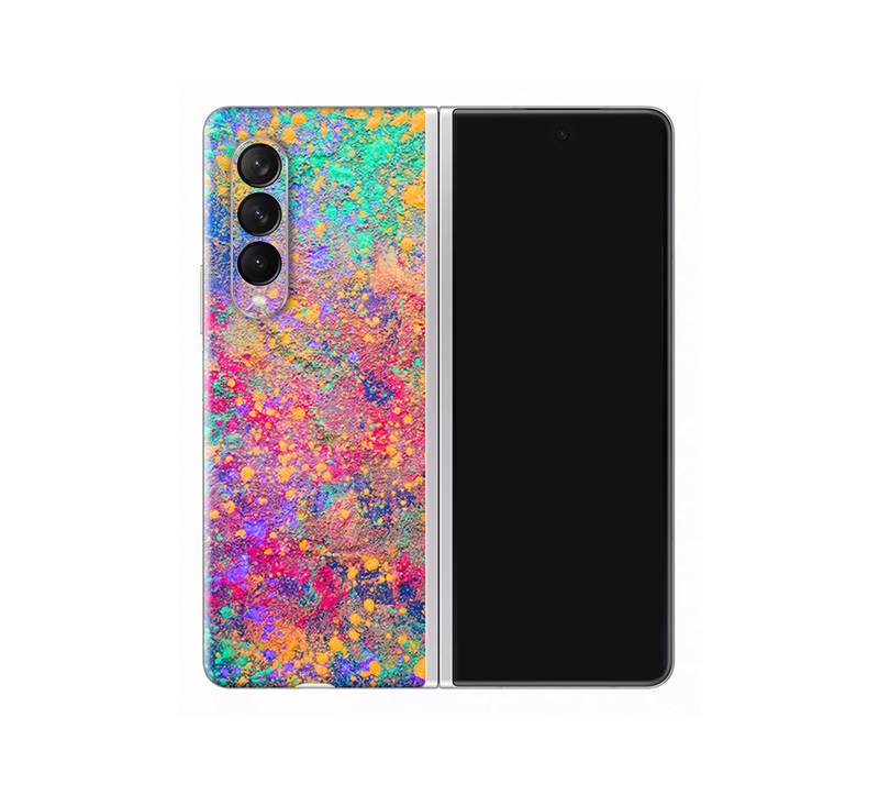 Galaxy Z Fold 3 Colorful