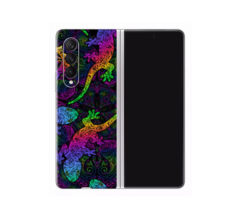 Galaxy Z Fold 3 Colorful