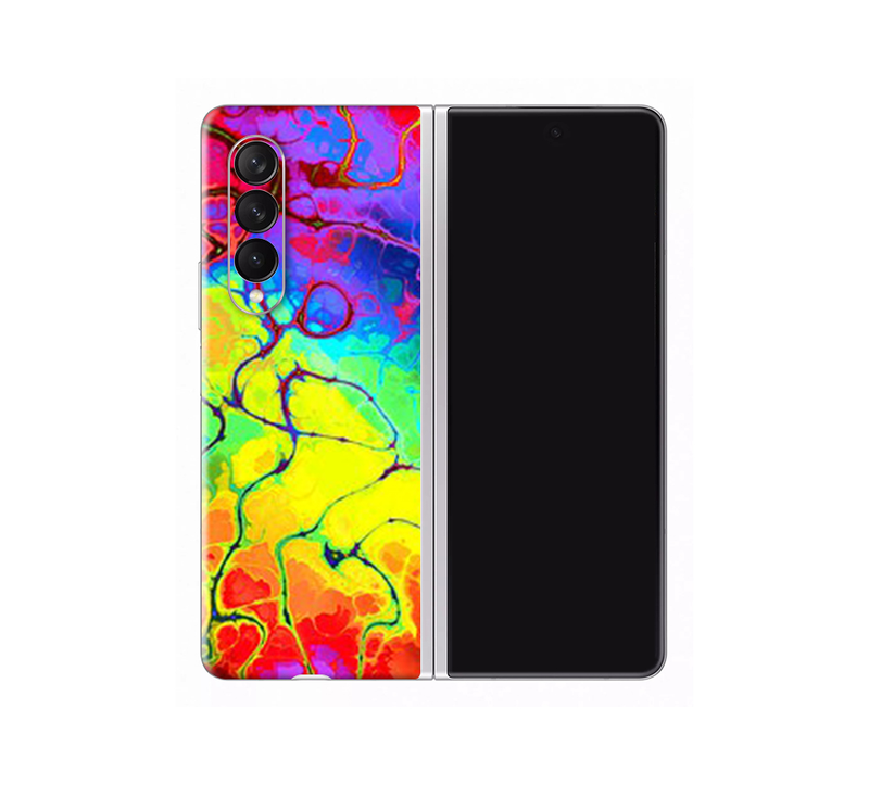 Galaxy Z Fold 3 Colorful