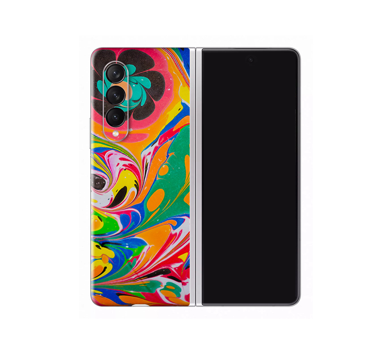 Galaxy Z Fold 3 Colorful