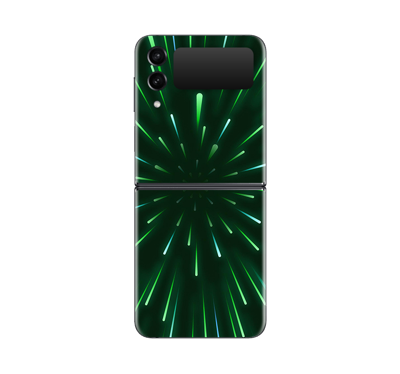 Galaxy Z flip 4 Green