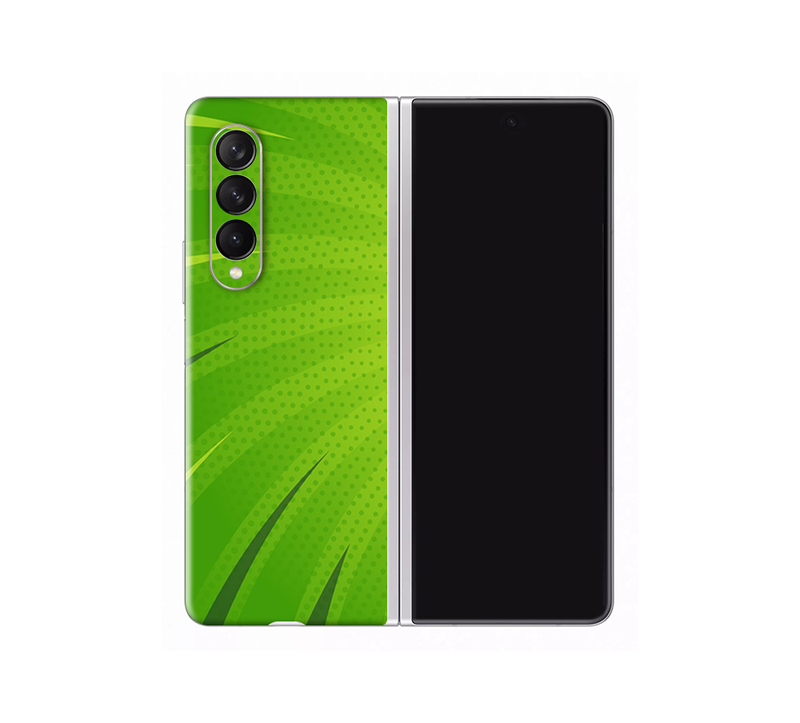 Galaxy Z Fold 3 Green