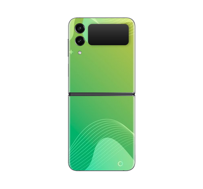 Galaxy Z flip 4 Green