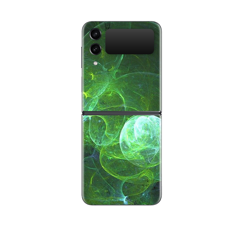 Galaxy Z flip 4 Green