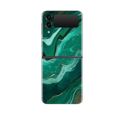 Galaxy Z flip 4 Green