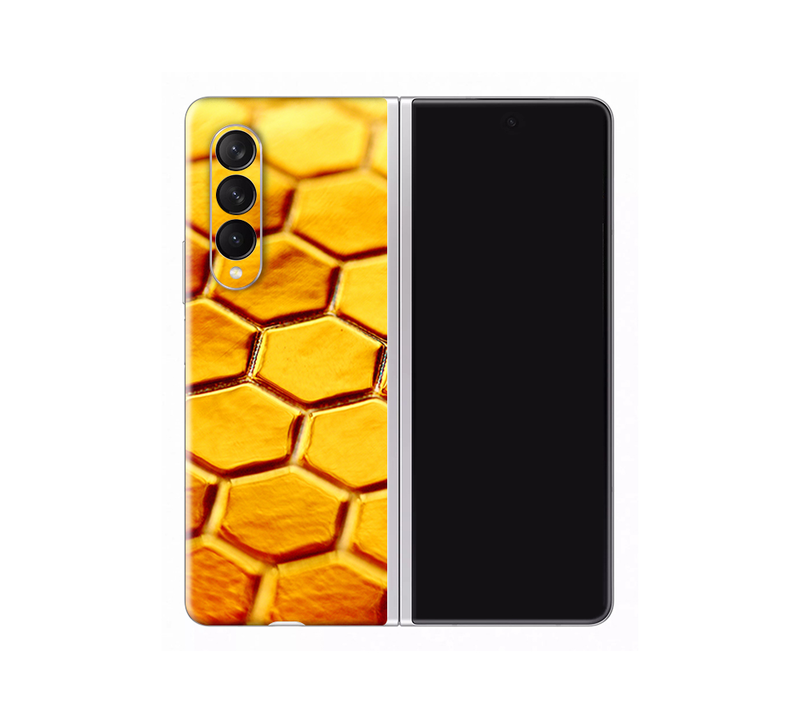 Galaxy Z Fold 3 Honey Combe