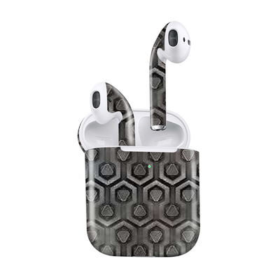 Apple Airpods 2nd Gen Wireless Charging Metal Texture