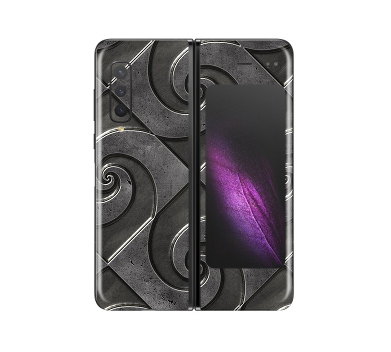 Galaxy Fold Metal Texture