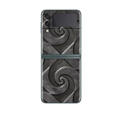 Galaxy Z flip 3 Metal Texture