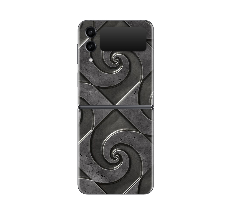 Galaxy Z flip 4 Metal Texture