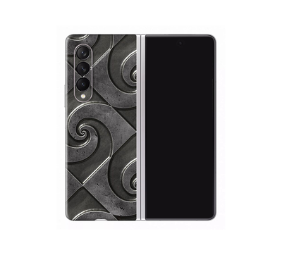 Galaxy Z Fold 3 Metal Texture