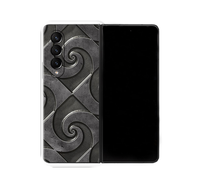 Galaxy Z Fold 4 Metal Texture