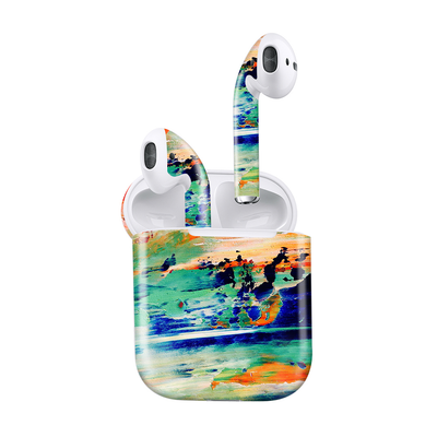 Apple Airpods 1st Gen Oil Paints