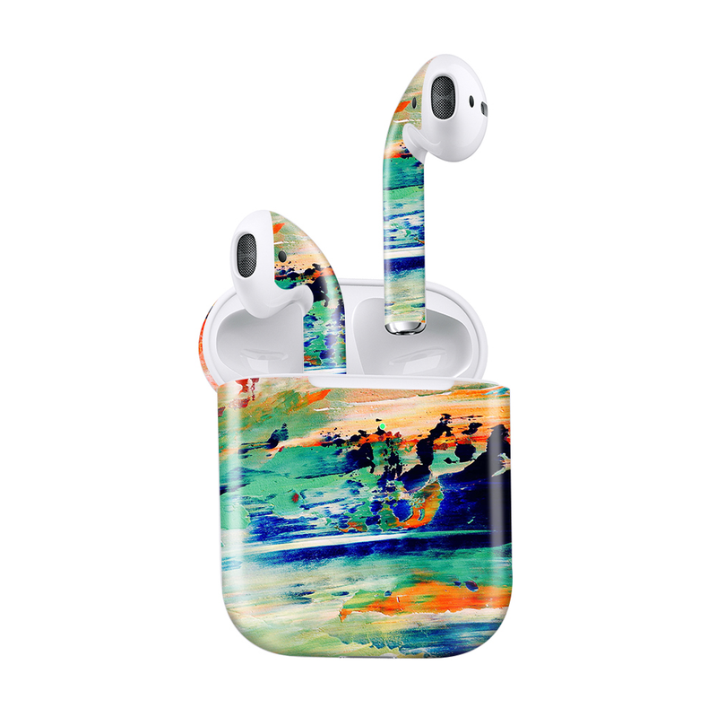 Apple Airpods 2nd Gen Wireless Charging Oil Paints