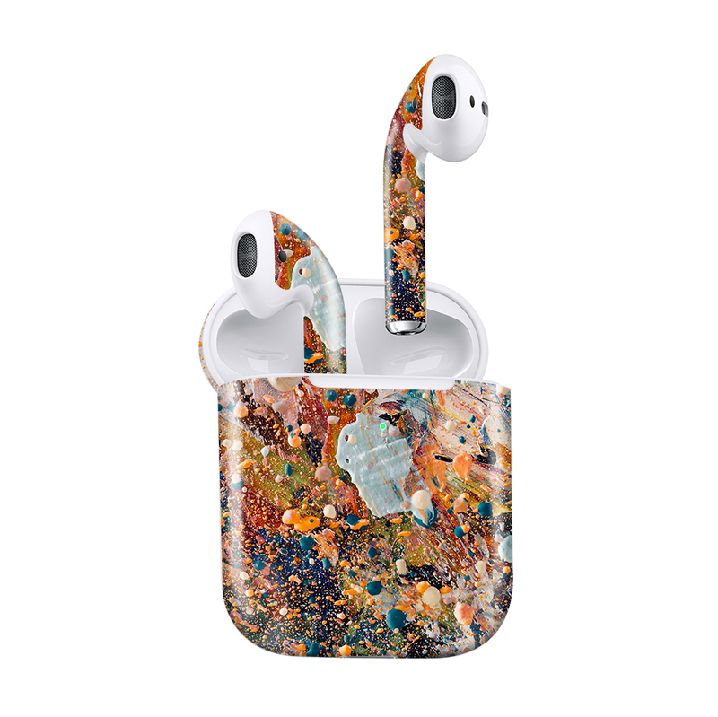 Apple Airpods 2nd Gen Wireless Charging Oil Paints