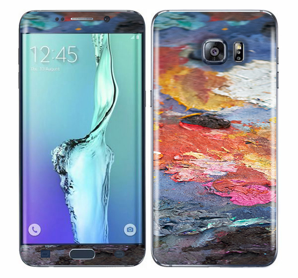 Galaxy S6 Edge Oil Paints