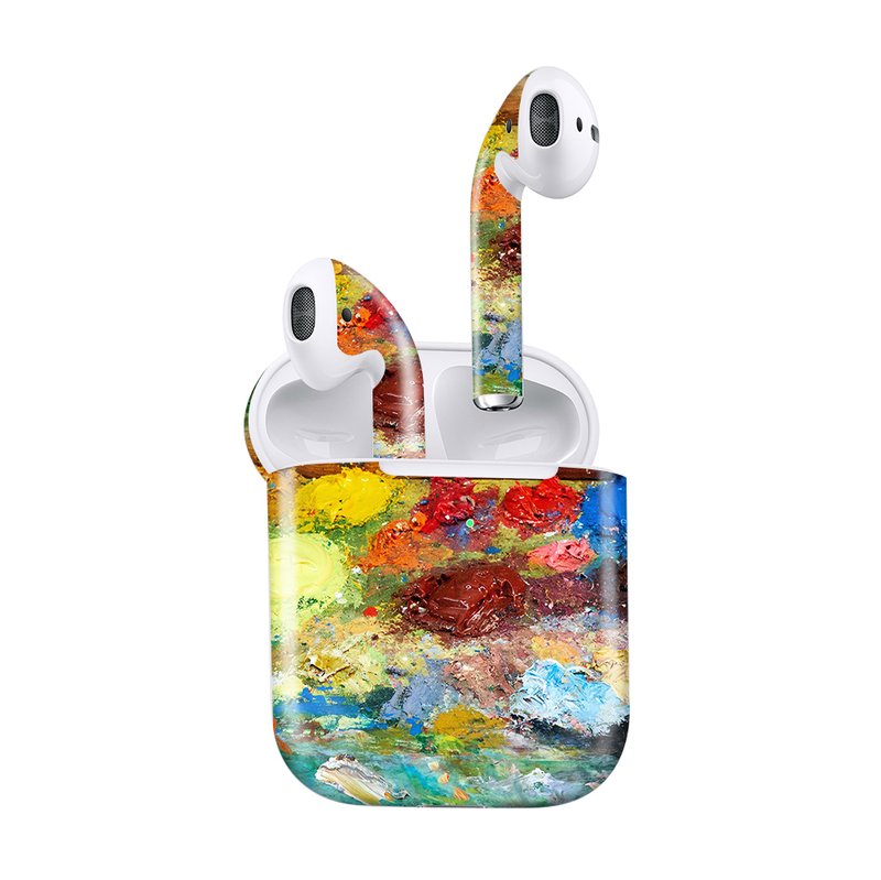 Apple Airpods 2nd Gen Wireless Charging Oil Paints