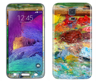 Galaxy S5 Oil Paints