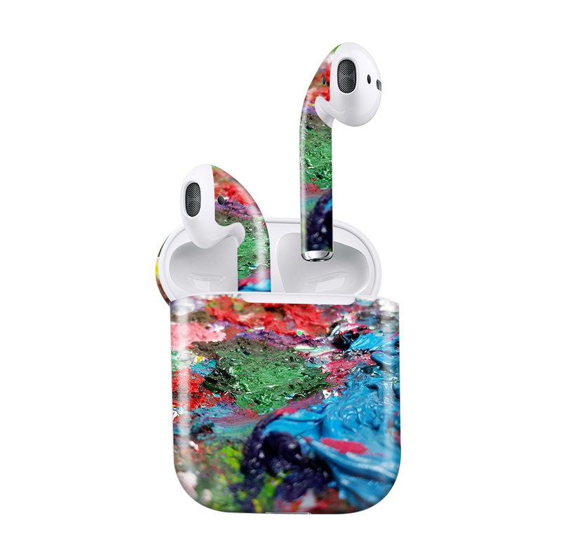 Apple Airpods 2nd Gen Wireless Charging Oil Paints