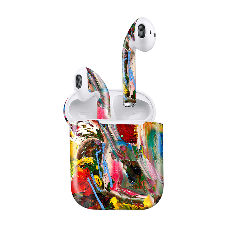 Apple Airpods 2nd Gen Wireless Charging Oil Paints