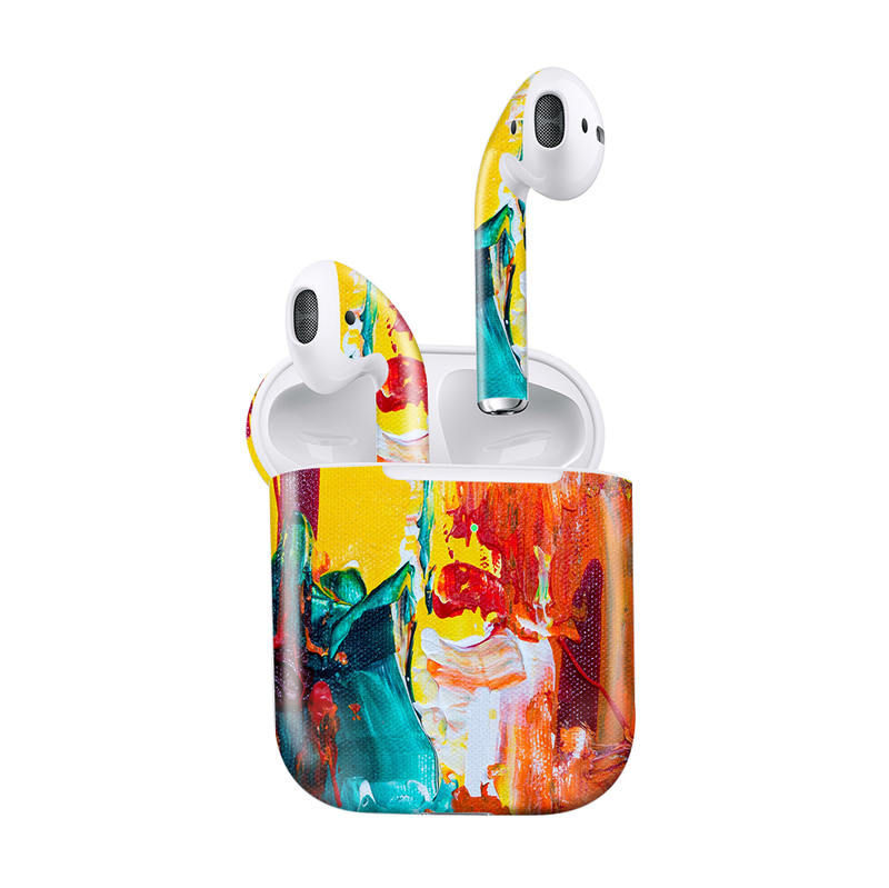 Apple Airpods 2nd Gen Wireless Charging Oil Paints