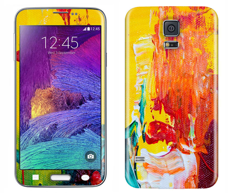 Galaxy S5 Oil Paints