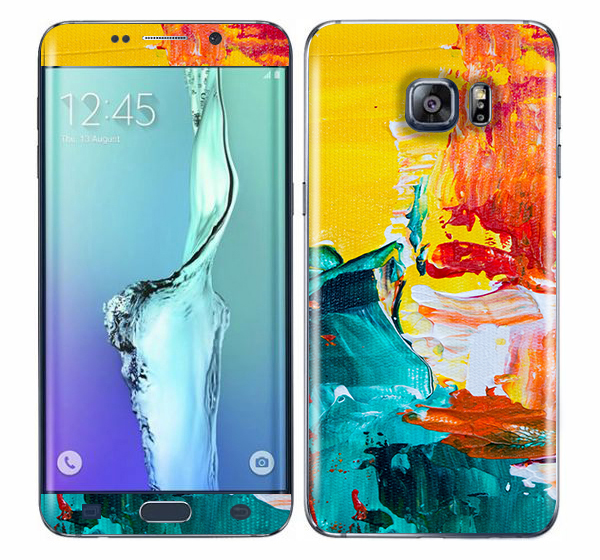 Galaxy S6 Edge Oil Paints