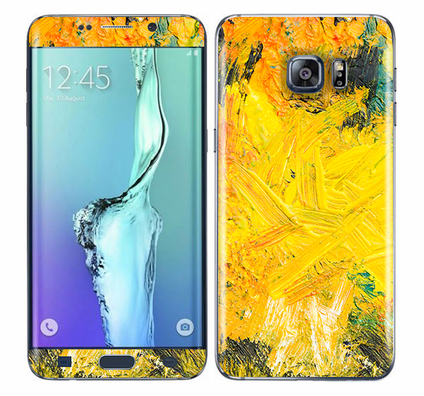 Galaxy S6 Edge Oil Paints