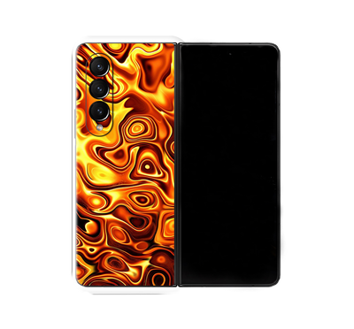 Galaxy Z Fold 4 Orange