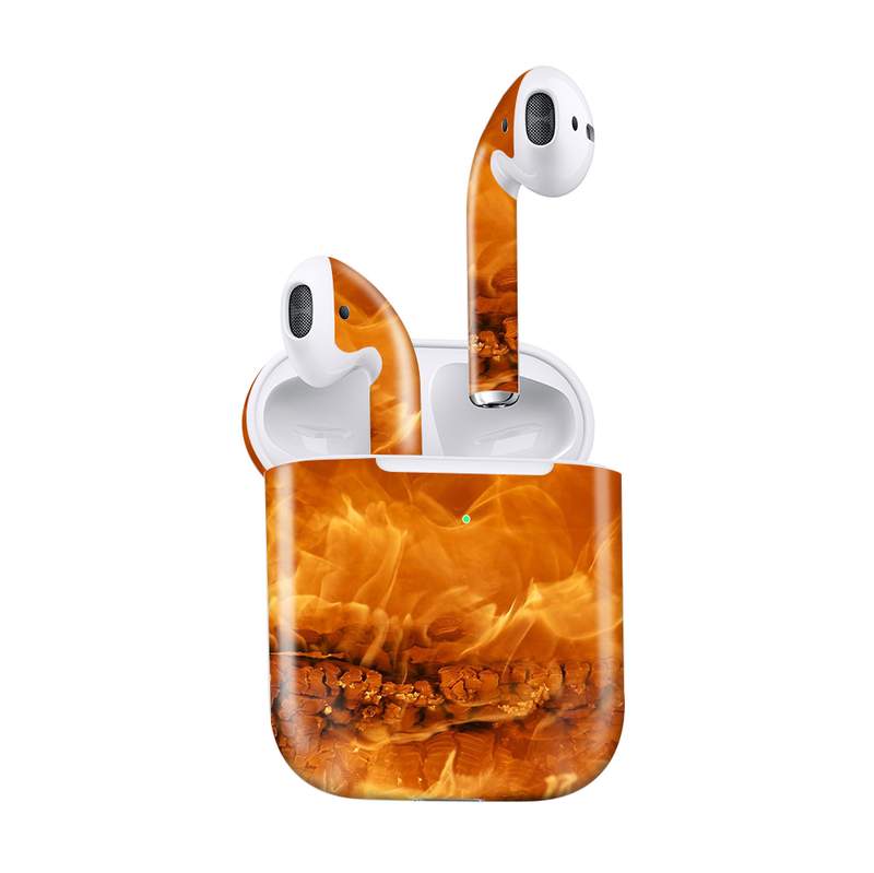 Apple Airpods 2nd Gen Wireless Charging Orange