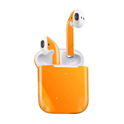 Apple Airpods 2nd Gen Wireless Charging Orange