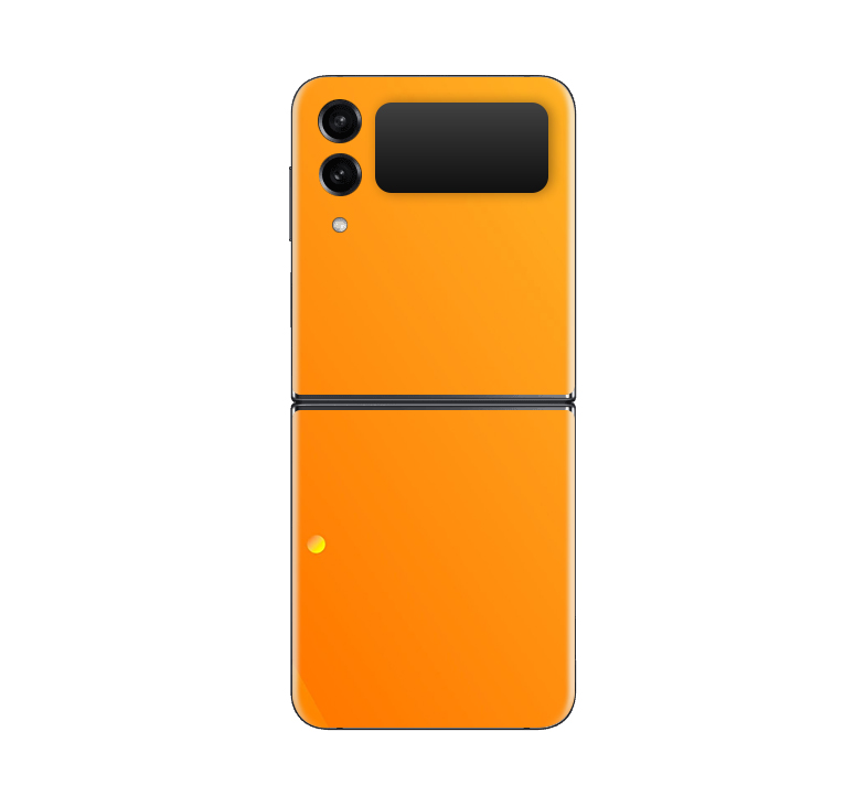 Galaxy Z flip 4 Orange