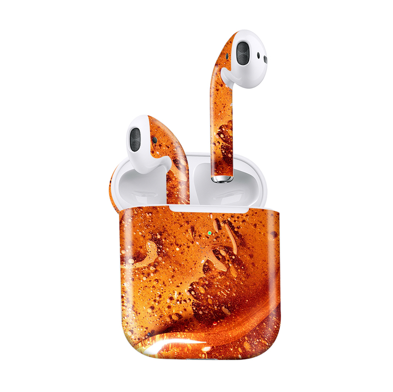 Apple Airpods 2nd Gen Wireless Charging Orange