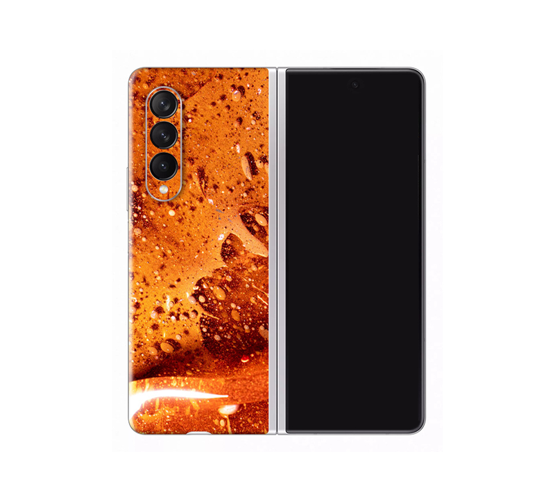 Galaxy Z Fold 3 Orange