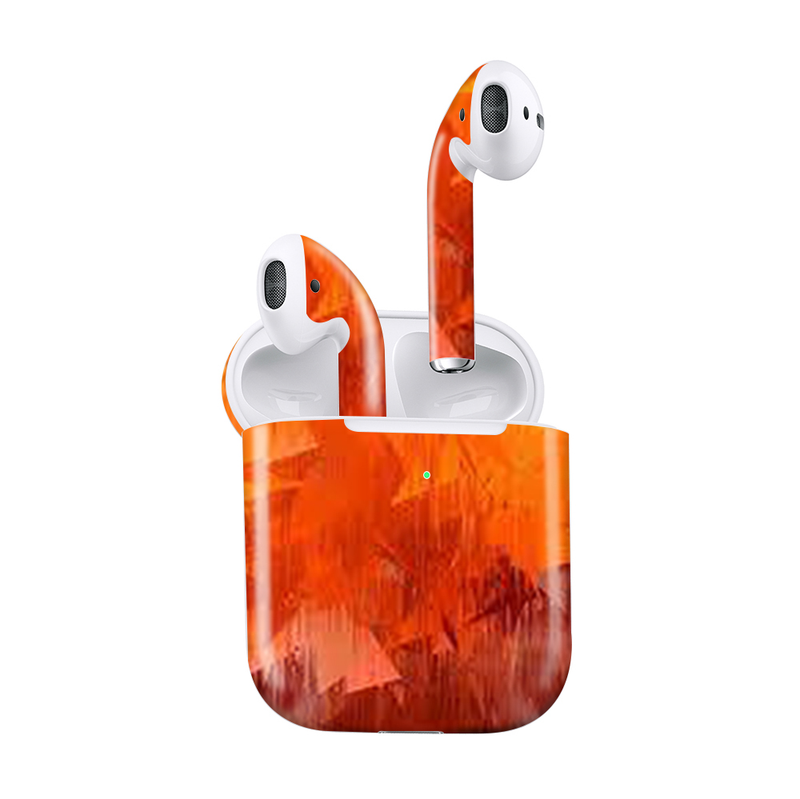 Apple Airpods 2nd Gen Wireless Charging Orange