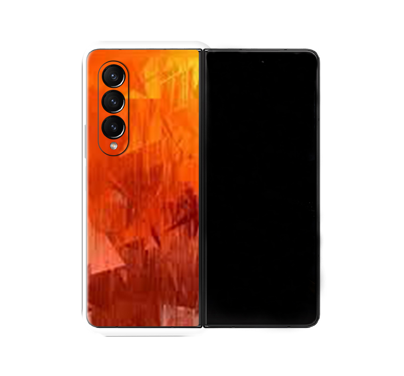 Galaxy Z Fold 4 Orange