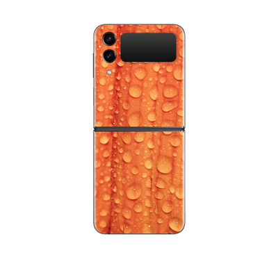 Galaxy Z flip 4 Orange